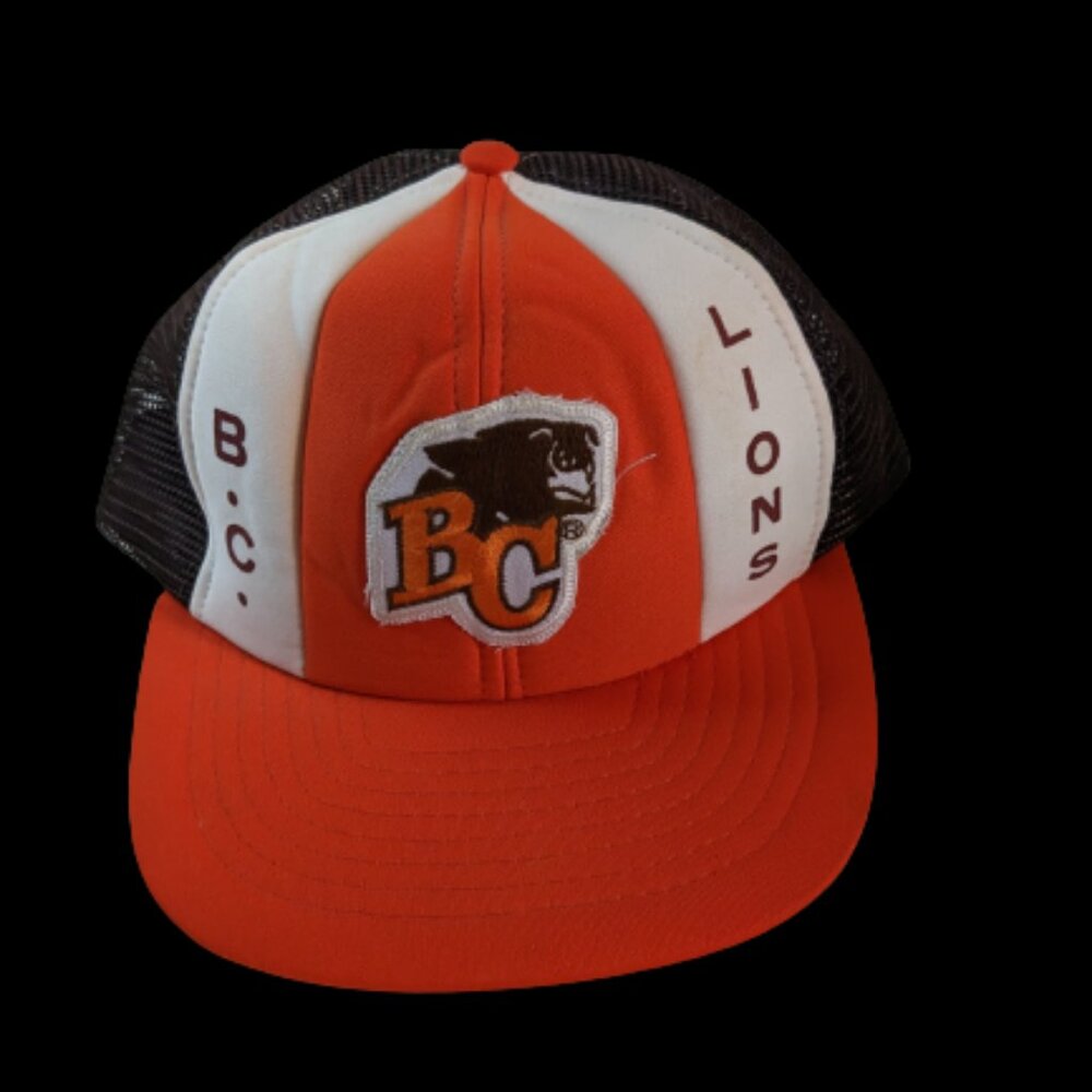 BC Lions Retro Football Hat 1980s Retro Snapback